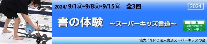 書の体験